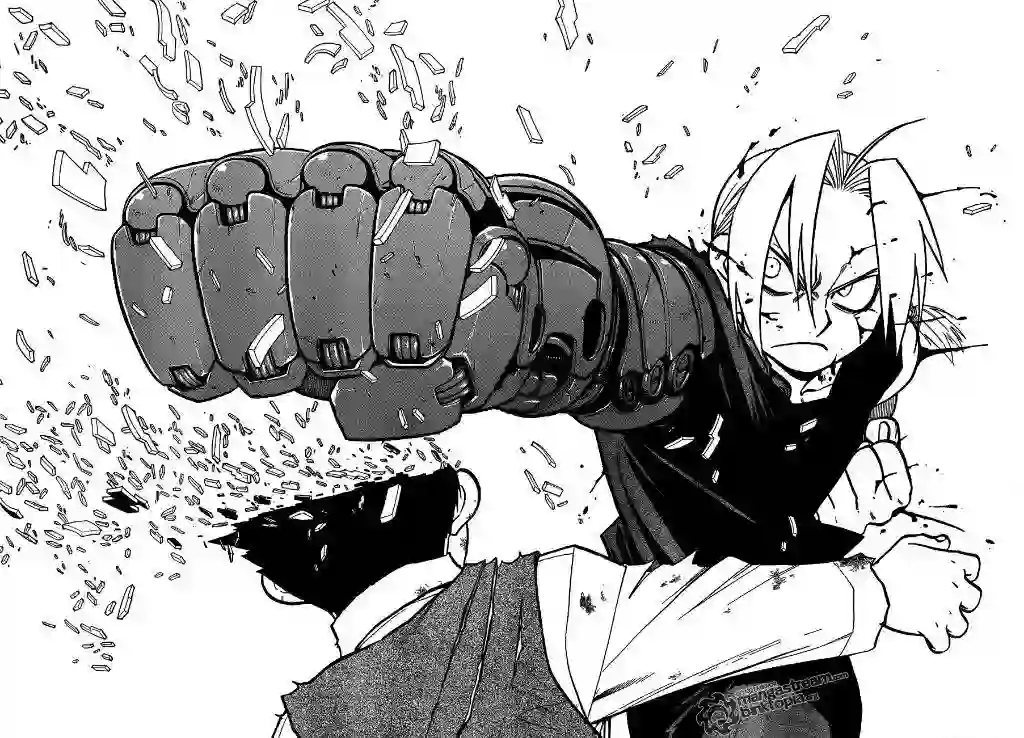 Edward e Alphonse Elric em Fullmetal Alchemist (2003).