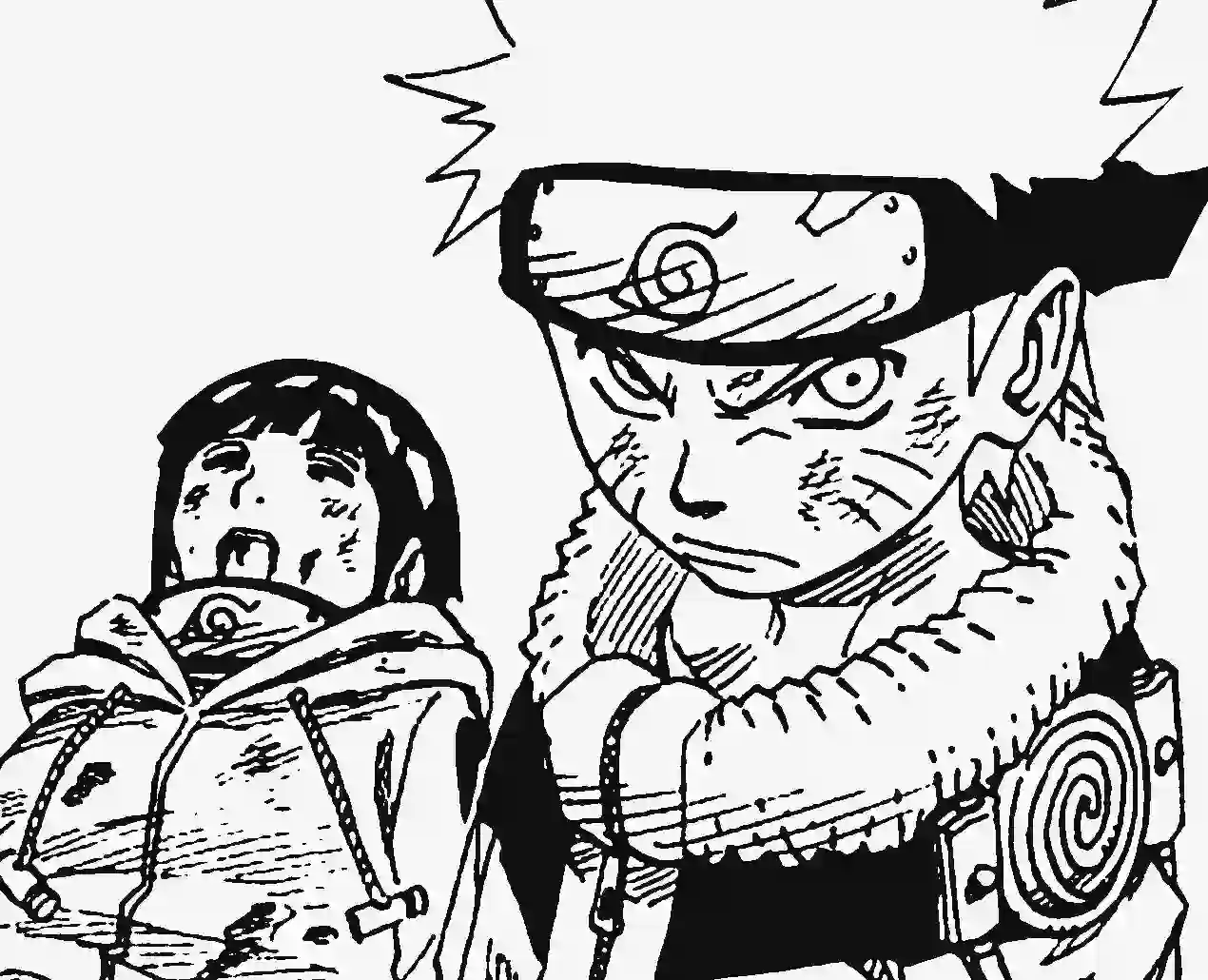 Naruto Uzumaki em sua forma de Hokage.