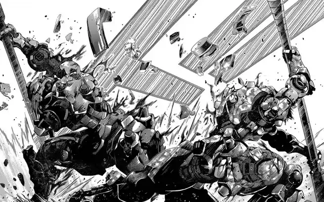 Capa Promocional do mangá All You Need Is Kill.