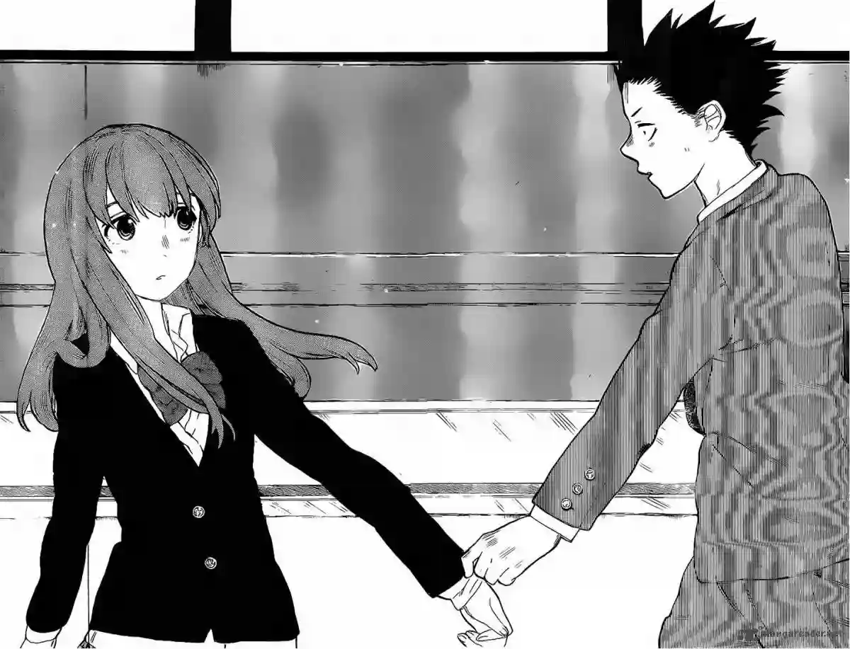 Capa Promocional do mangá Koe no Katachi.