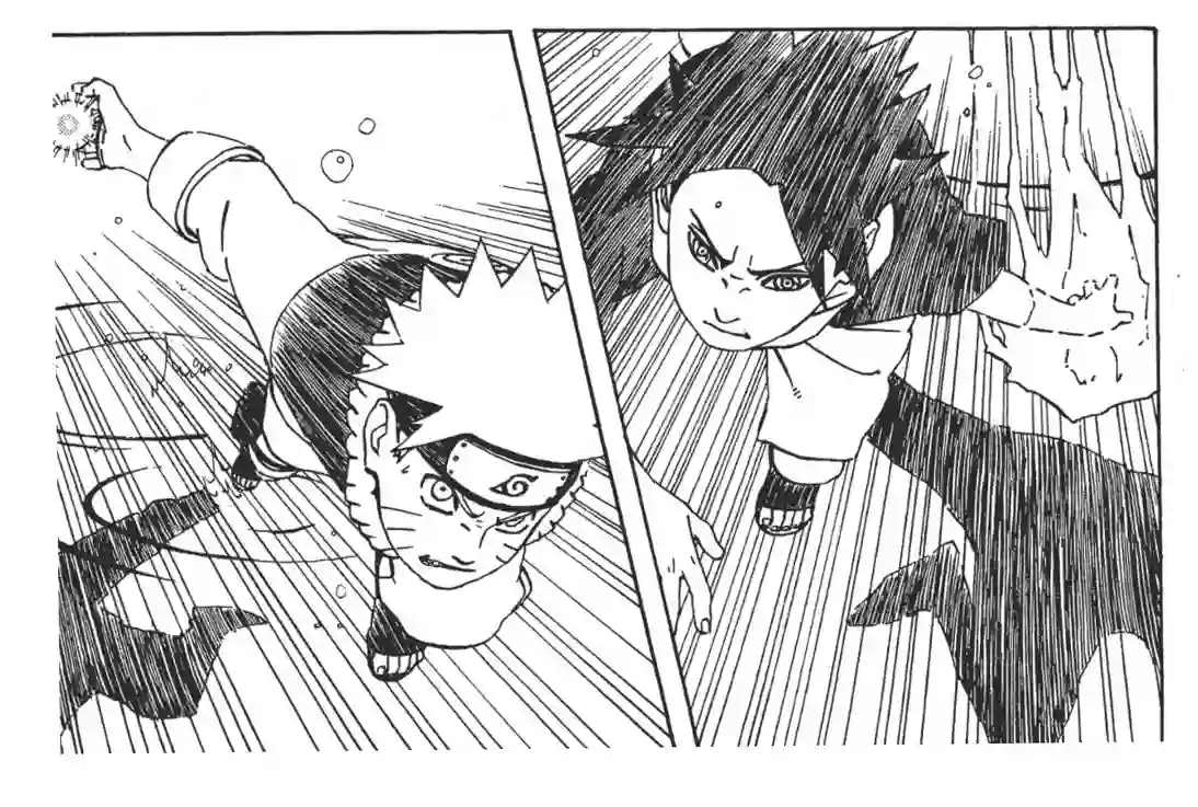 Capa Promocional do mangá Naruto.