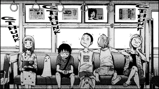 Capa Promocional do mangá Oyasumi Punpun.